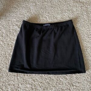 Brandy Melville Black Mini Skirt